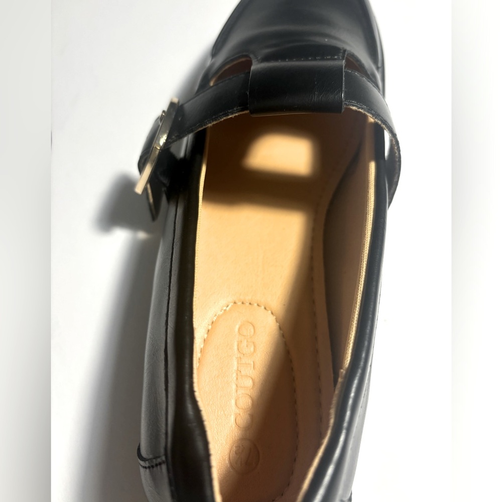 Classic Black Mary Jane Loafers for Women - Picture 2 of 13